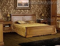 Кровати из массива дуба