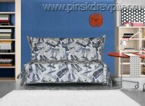 Диван-кровать Канзас в ткани (3М, 21гр)